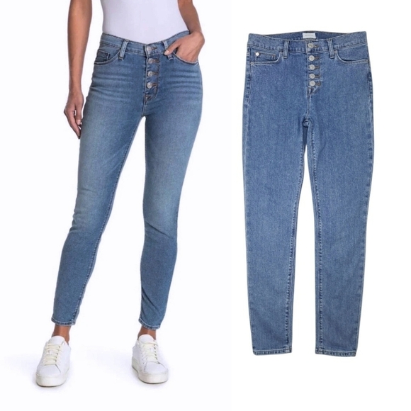 HUDSON Blair High-Rise Super Skinny Jeans in Sparrow Size 27 - Picture 2 of 12